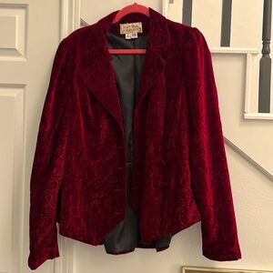 Wah Maker Vintage Collection Velvet Jacket
